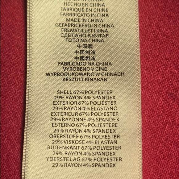 Michael Kors Hot Pink Peplum Blouse - Picture 16 of 16